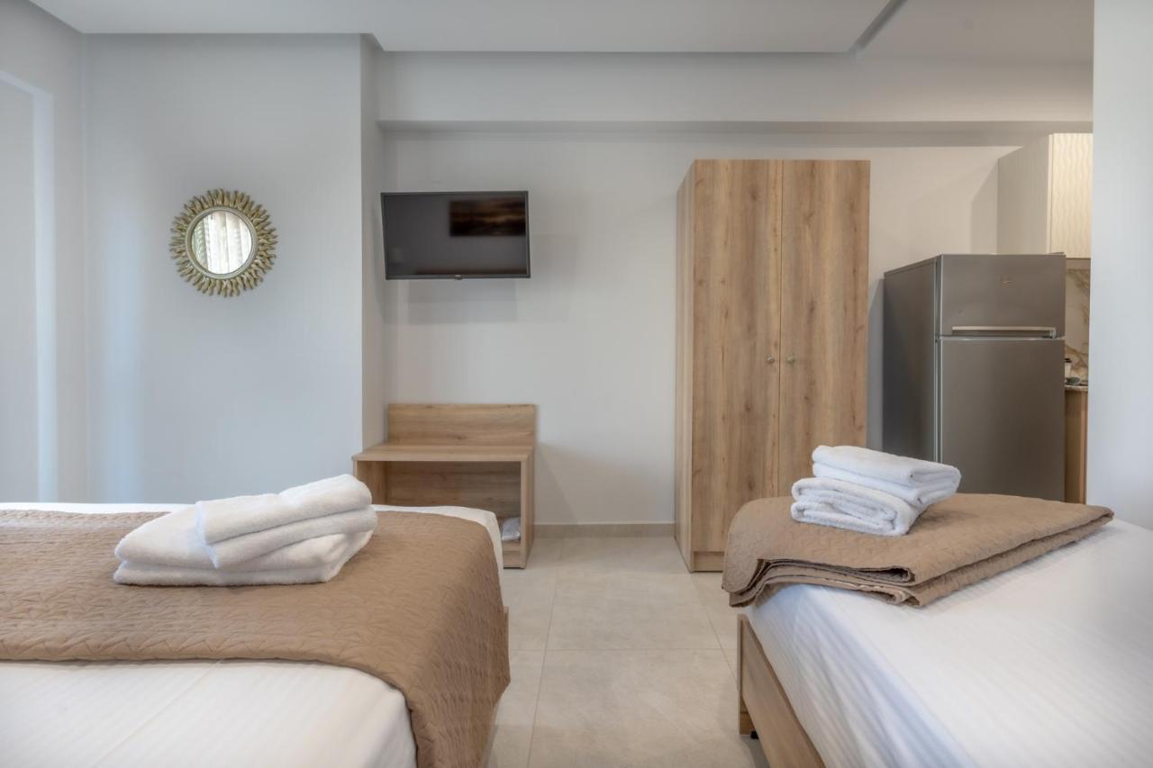 Sunshine Rooms And Suites Nea Vrasna Luaran gambar