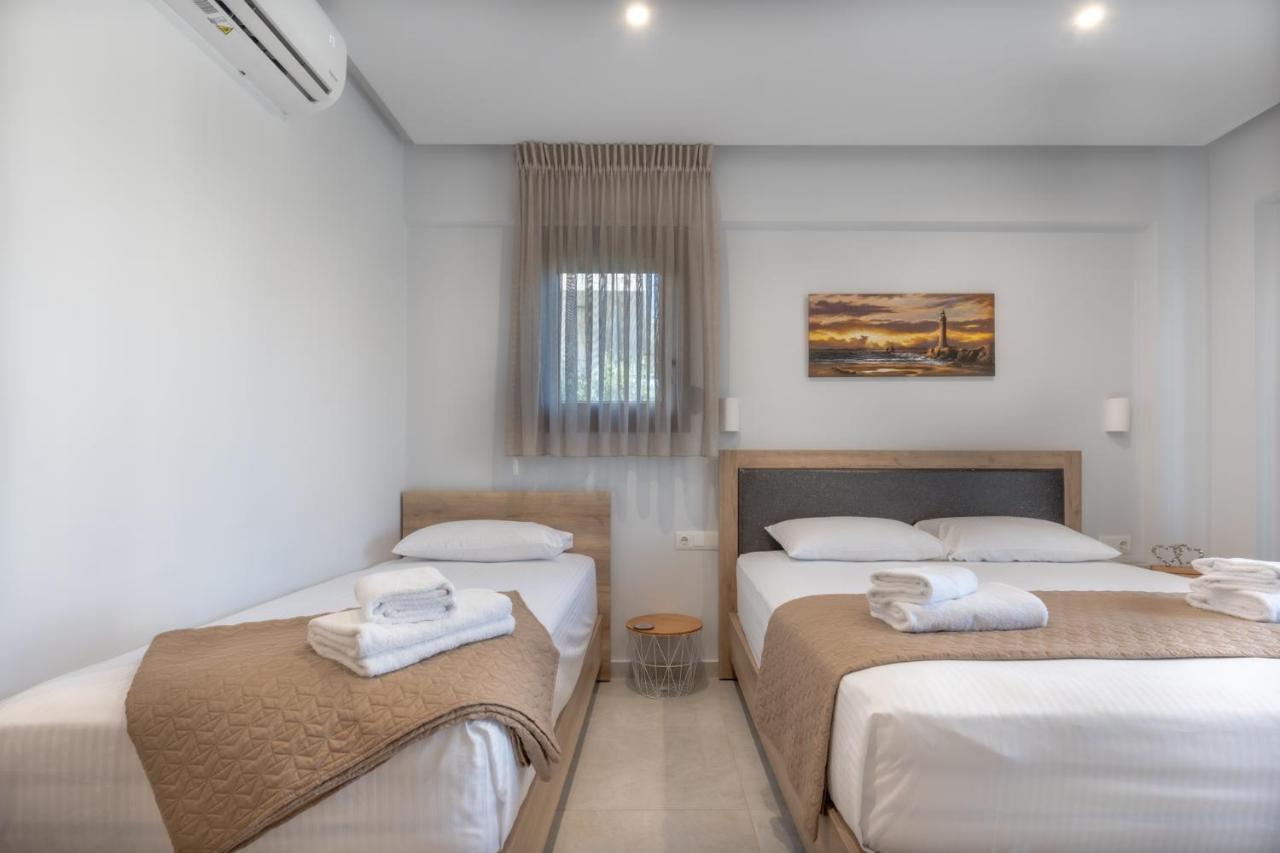 Sunshine Rooms And Suites Nea Vrasna Luaran gambar