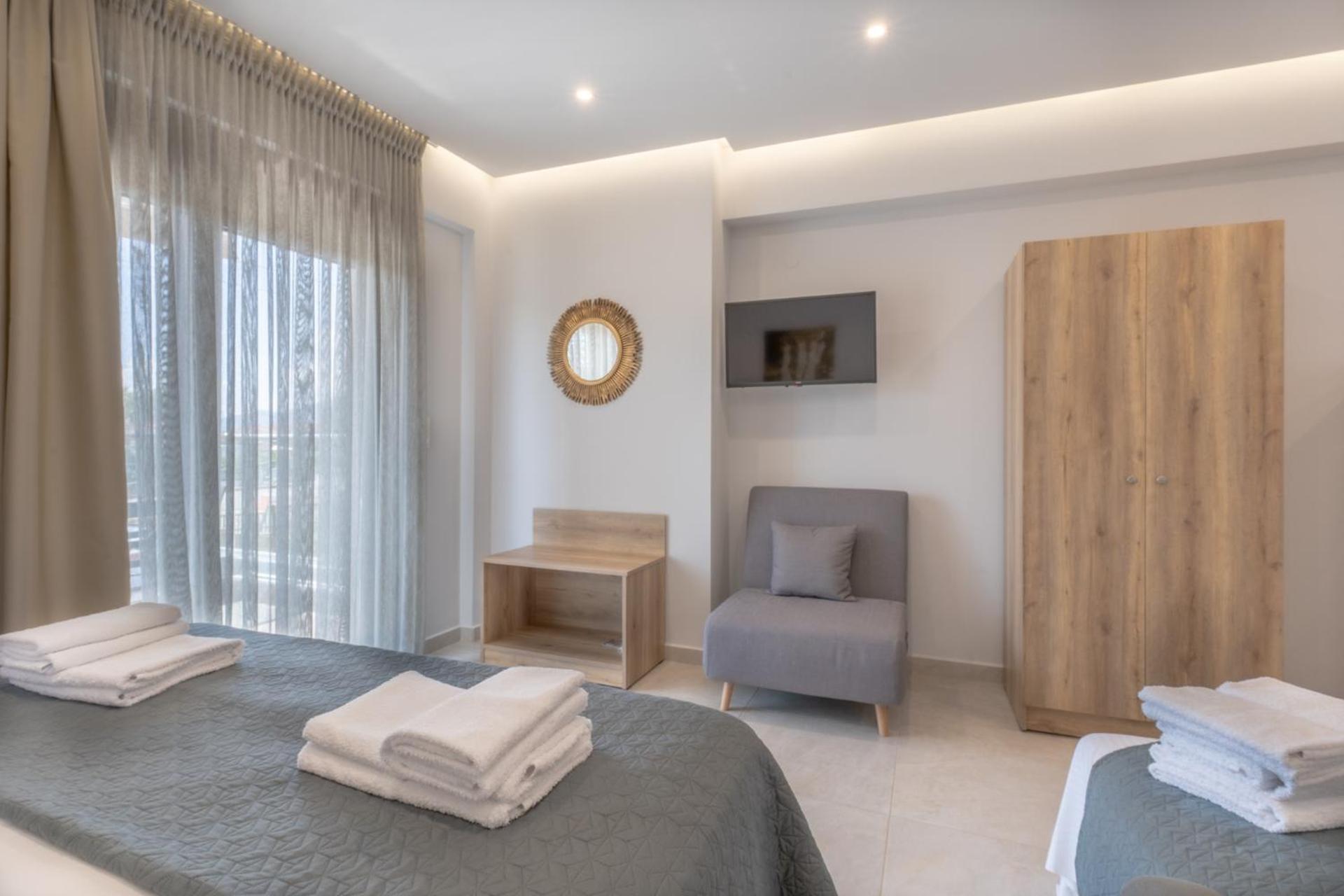 Sunshine Rooms And Suites Nea Vrasna Luaran gambar