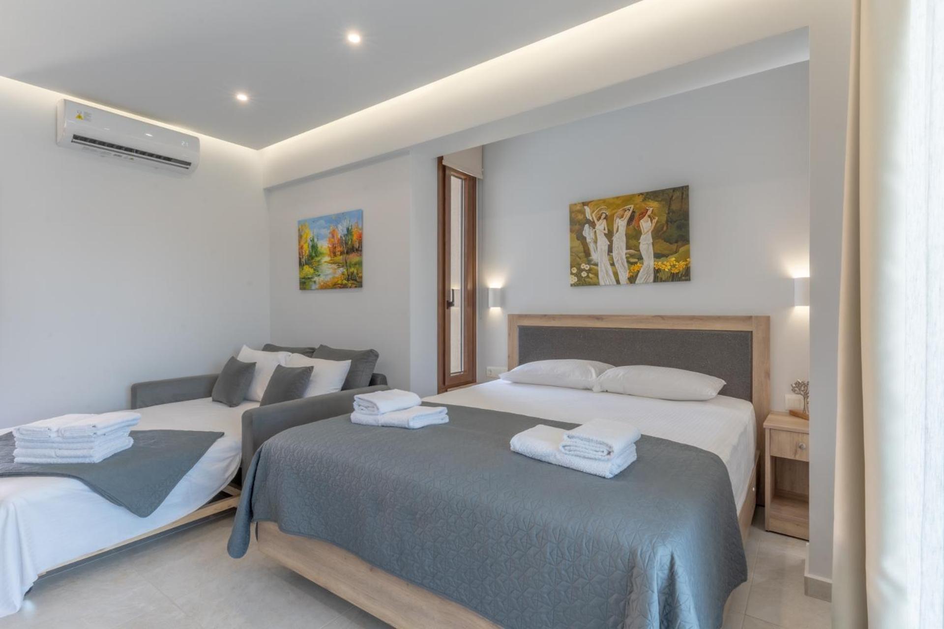 Sunshine Rooms And Suites Nea Vrasna Luaran gambar